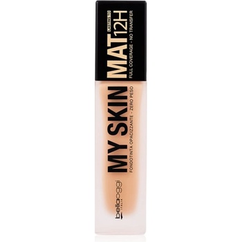 bellaoggi My Skin Mat 12H dlhotrvajúci zmatňujúci make-up Warm Beige 30 ml