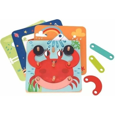 Tooky Toy Moja prvá hra Jenga Zvieratká