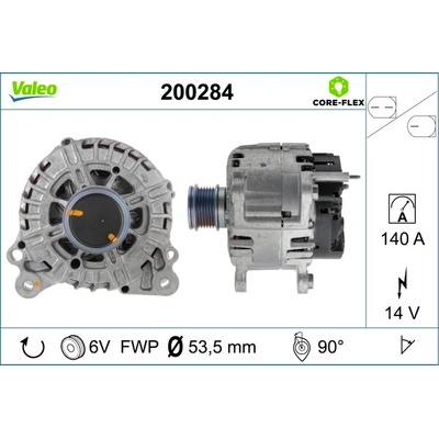 Alternátor VALEO 200284