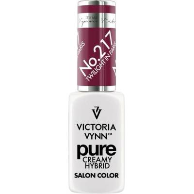 Hybridní lak Victoria Vynn 217 twilight in paris červená růžová 8 ml