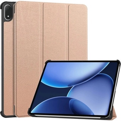 Gigapack OnePlus Pad 3 GIGAPACK Tok стоящ, с кожен ефект, активен FLIP, държач за настолен компютър, ЗЛАТЕН GP-171807 (GP-171807)