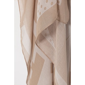 Karl Lagerfeld Шал женски с коприна K/CIRCLE (B2W33041) - answear - 107,55 лв