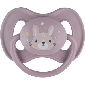 Canpol Каучукова залъгалка Canpol - Animals, 6-18 месеца, за момиче, асортимент (22/594_pin) - baby