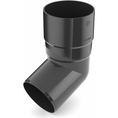 Covernit Plastové zvodové koleno PVC 90 mm antracit