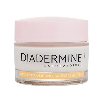 Diadermine Lift+ Hydra-Lifting Anti-Age Day Cream SPF30 hydratační a zpevňující denní pleťový krém s uv ochranou 50 ml pro ženy