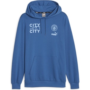 PUMA Мъжки суичър Puma Mcfc Ftblcore Graphic Hoody Mens - Lake Blue