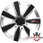Versaco Тасове за джанти 13'' Versaco Carbon GTX - Black/Silver (56312) - avtochastikrasi