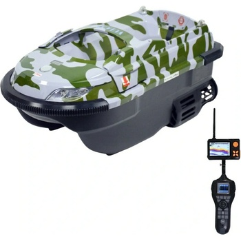 Boatman Zavážacia Lodička Vulcan Pro s GPS a Echolotom Camo