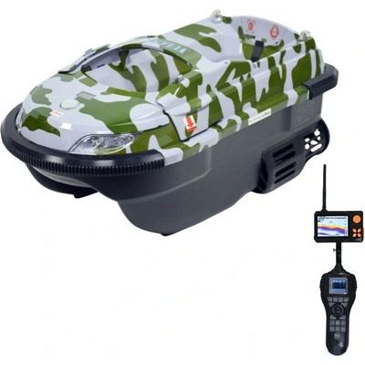 Boatman Zavážacia Lodička Vulcan Pro s GPS a Echolotom Camo