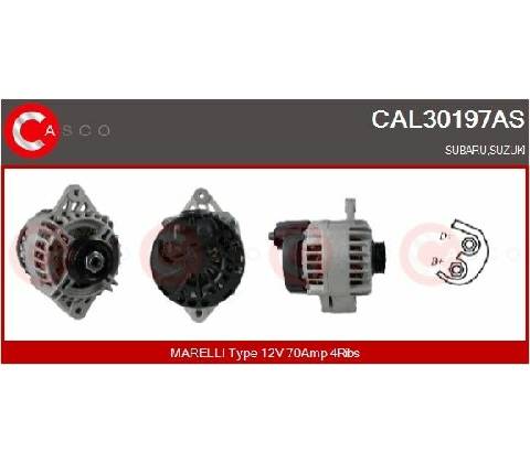 Generátor CASCO CAL30197AS