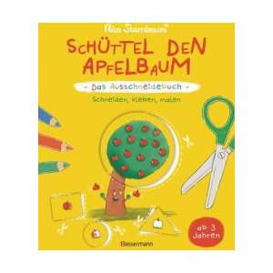 Schüttel den Apfelbaum - Das Ausschneidebuch. Schneiden, kleben, malen für Kinder ab 3 Jahren (ISBN: 9783809448662)