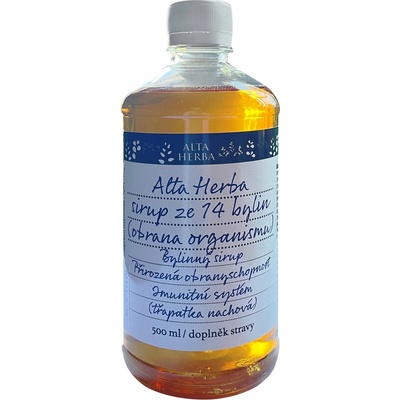 Alta Herba Sirup zo 14 bylín 500 ml
