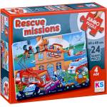 KS Games Пъзел KS Games от 24 XXL части - Спасителни мисии (JP31009) - baby
