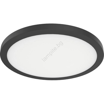 MILAGRO Led таванно осветително тяло evora led/18w/230v 3000/4000/6000k Ø 22, 5 см, черно (mi2754)