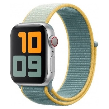 Apple Оригинална текстилна каишка за Apple Watch 42мм, 44мм - Apple Sunshine Sport Loop (зелен-жълт) (mxmx2zm/a)