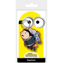 Prívesok na kľúče gumová Mimoni Gru Jetpack
