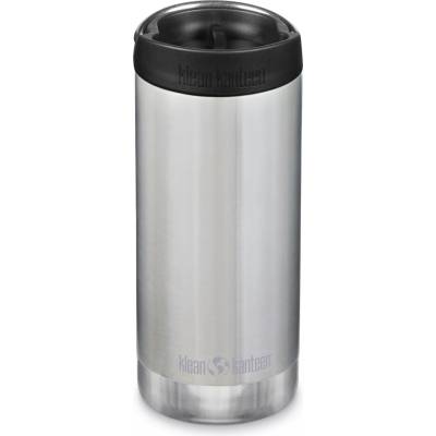 Klean Kanteen Термо бутилка Klean Kanteen TKWide Vacuum Insulated with Café Cap Insulated bottle - Brushed Stainless - размер 355 ml (533-1386-0211)