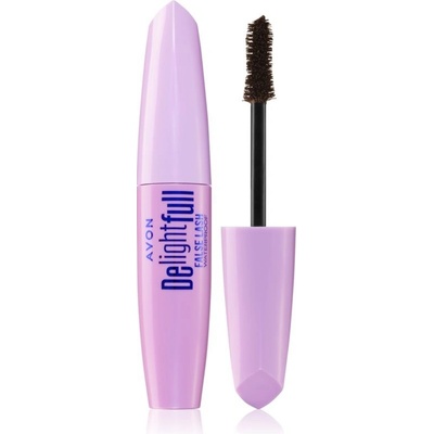 Avon DelightFull False Lash voděodolná prodlužující řasenka Lava Brown 10 ml
