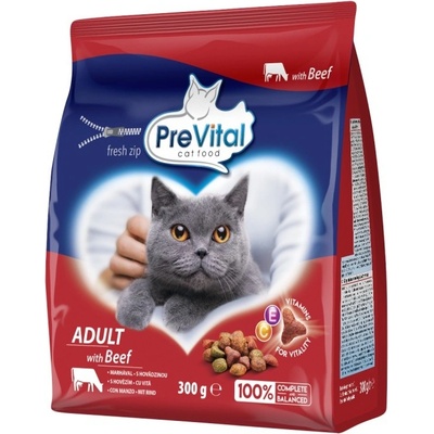 PreVital kočka hovädzie 300 g