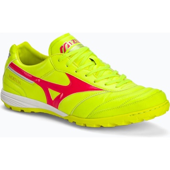 Mizuno Morelia Sala Elite TF safety yellow/fiery coral 2/galaxy silver мъжки футболни обувки