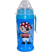 Hrníček Lorelli s měkký pítkem BLUE PIRATE 350 ml