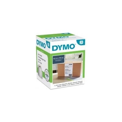 Dymo papírové štítky 159mm x 104mm / bílé / velké / 1x220 ks (S0904980)