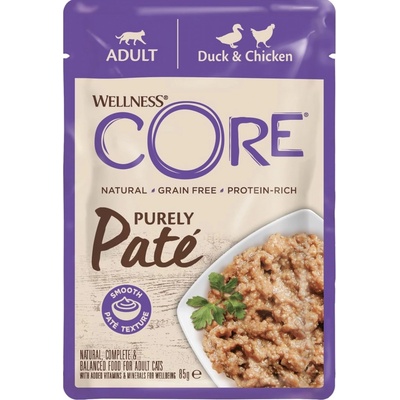 Wellness Core Purely Paté kuře a kachna 85 g