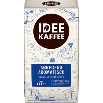 IDEE KAFFEE Anregend Aromatisch mletá káva 0,5 kg