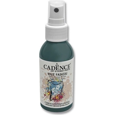 Farba na textil CADENCE YOUR FASHION 100 ml modrozelená
