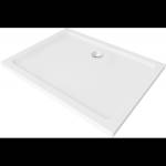 Mexen Flat правоъгълен душ-басейн slim 110 x 100 см, бял, сифона хром - 40101011 (40101011)
