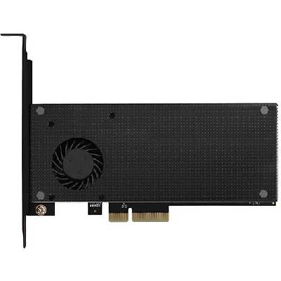 Adaptér Axagon PCEM2-DC PCI-E x4 na M.2 NVMe s chlazením