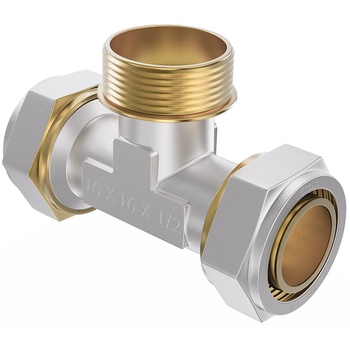 Mexen PEX-S резбован тройник PEX 25 x 3/4 GZ x 25 - W97233-2534M25-00 (W97233-2534M25-00)