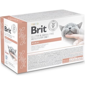 Brit VD Cat Fillets in Gravy Renal 12 x 85 g