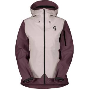 Scott Дамско ски яке Scott Women's Jacket Explorair 3L Ski jacket - Wax Pink / Cocoa Red - размер XS (104-6262-1011)