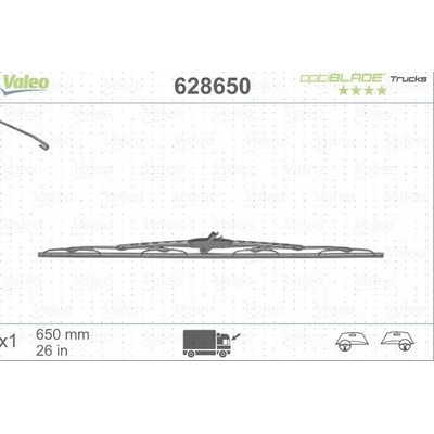 Valeo optiBLADE 650 mm VA 628650