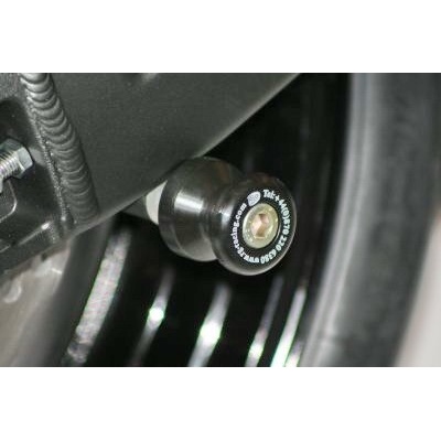 M10 Ochranné špulky do kyvky (pár), ZX6-R '07- / ZRX1100/1200, černé