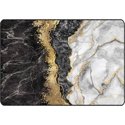 Перящ се килим многоцветен 120x180 см противоплъзгащ