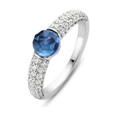 Ti Sento Дамски сребърен пръстен Ti Sento 12112DB (12112DB)