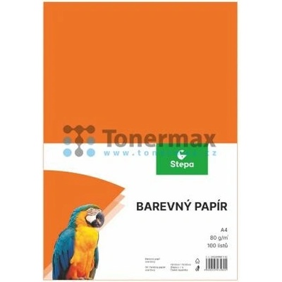 Stepa A4 oranžový 80 g/m2 100 listů