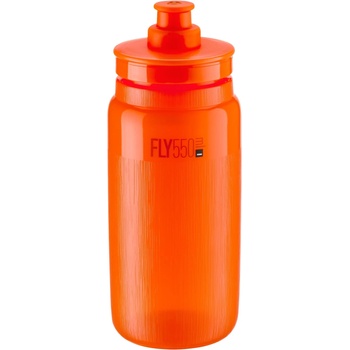 Elite Бутилка за велосипед Elite Fly Tex Cycling water bottles - Orange Durchscheinend - размер 550 ml (533-2502-0711)