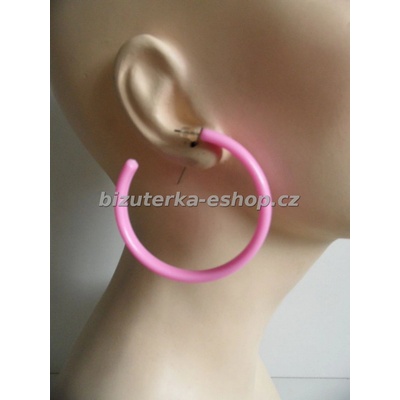 Bizuterka-eshop.cz kruhy 04588 růžové