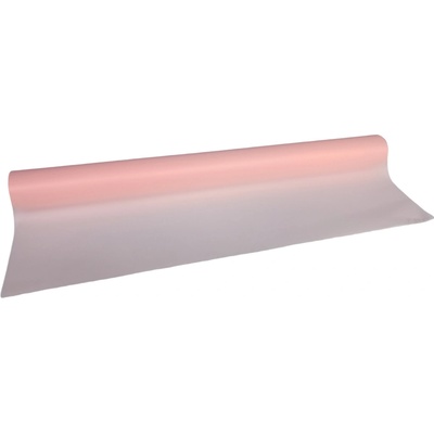 Floristická fólie průsvitná 50cm x 9,1m 2 světle růžová