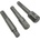 Адаптери от SDS plus на 1/4", 3/8", 1/2" к-т 3бр