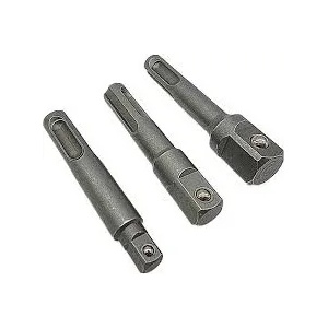  Адаптери от SDS plus на 1/4", 3/8", 1/2" к-т 3бр