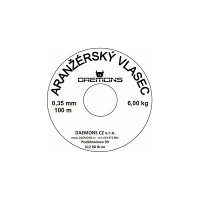 Daemons aranžérska 100 m 0,2 mm