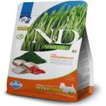 N&D Spirulina Mini Adult Herring суха храна за кучета от малки породи - 2кг