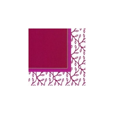 IHR Servítky veľké Caffe Club Berry 33x33 cm