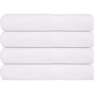 vidaXL Кърпи FROGN 4 бр. Бели 100x200 см 360 г/м2 (136666)