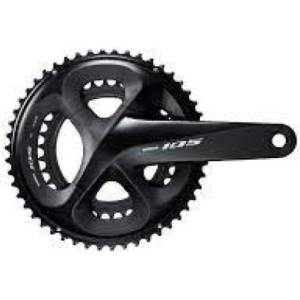Shimano Курбел Shimano 105 FC-R7000 2x11 172.5 мм 50-34T Black