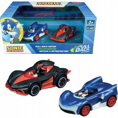 Carrera Auta Pull Speed Sonic Vs. Shadow 1:43